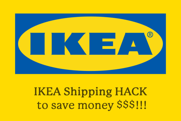 IKEA Shipping HACK – How to save money!